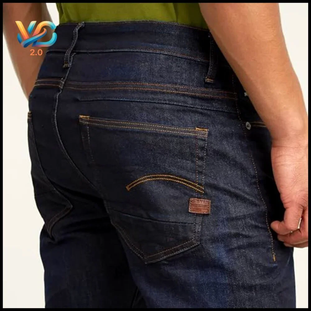 Slim Fit 5-Pocket Jeans with Stretch, Sustainable Cotton Blend‎